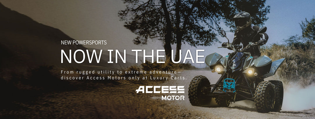 Unleash Adventure with Luxury Carts' New Powersports Collection – Now in the UAE