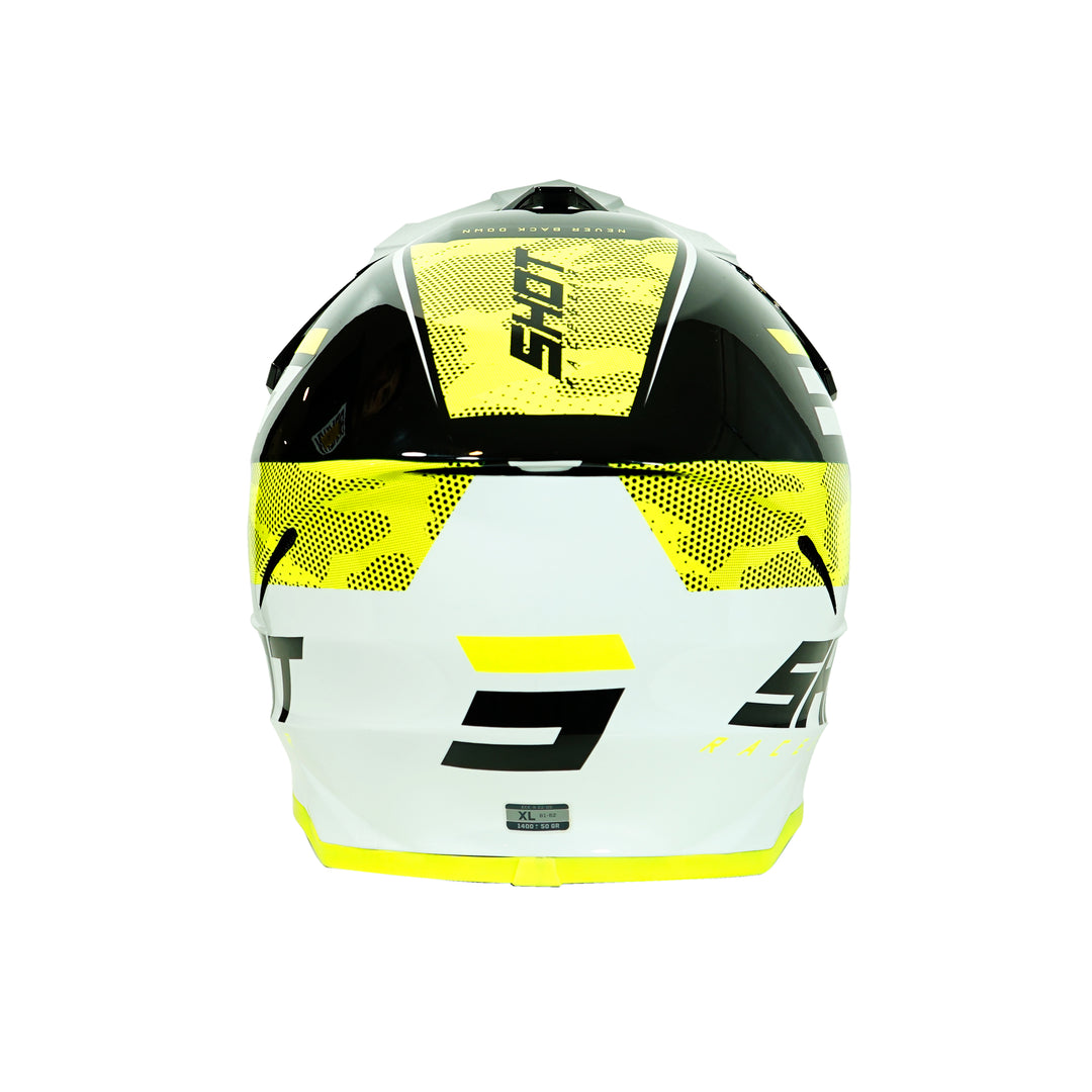 Furious Camo - Neon Yellow Glossy - XL