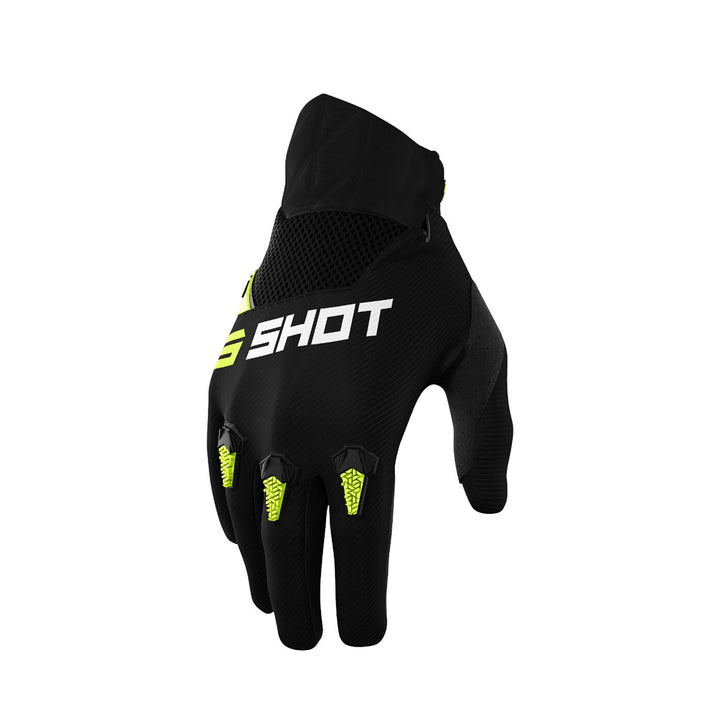 Kid Devo Gloves - Neon Yellow - 10/11